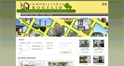 Desktop Screenshot of inmobiliariarogelio.com